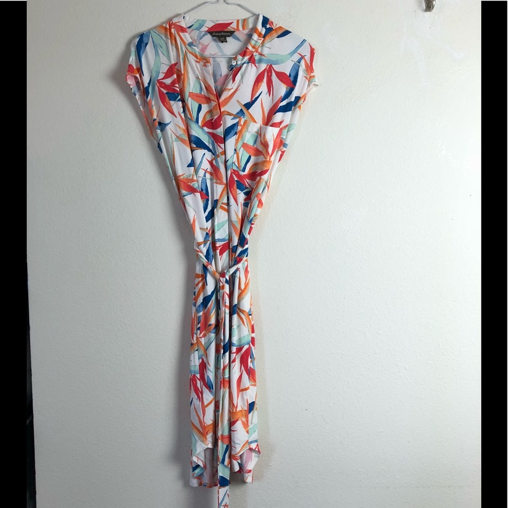 Tommy Bahama Tie Front Sleeveless Dress